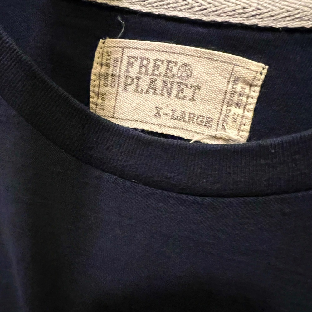 Free Planet Black T-Shirt